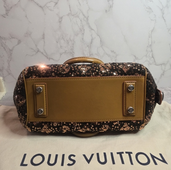 ✨️SOLD✨️ Louis Vuitton Sunshine Express Sequin Top Handle Bag - Picture 2 of 13
